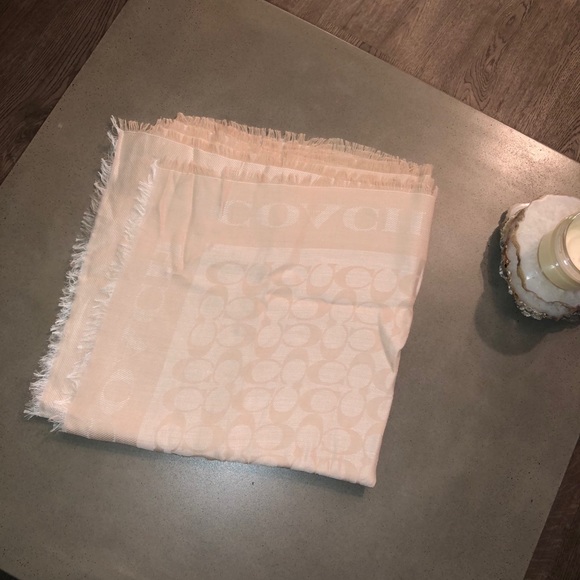 Coach Oversized Square Scarf - Picture 3 of 4